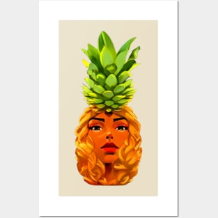 Chica Piña Posters and Art